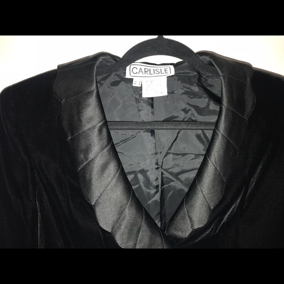 Carlisle velvet blazer - Picture 2 of 5